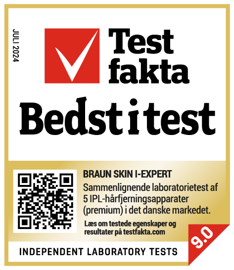 *Denne IPL har vundet bedst i test august 2024. De skriver "Pulserende lys får håret til at falde af." Læs mere om testen i linket.