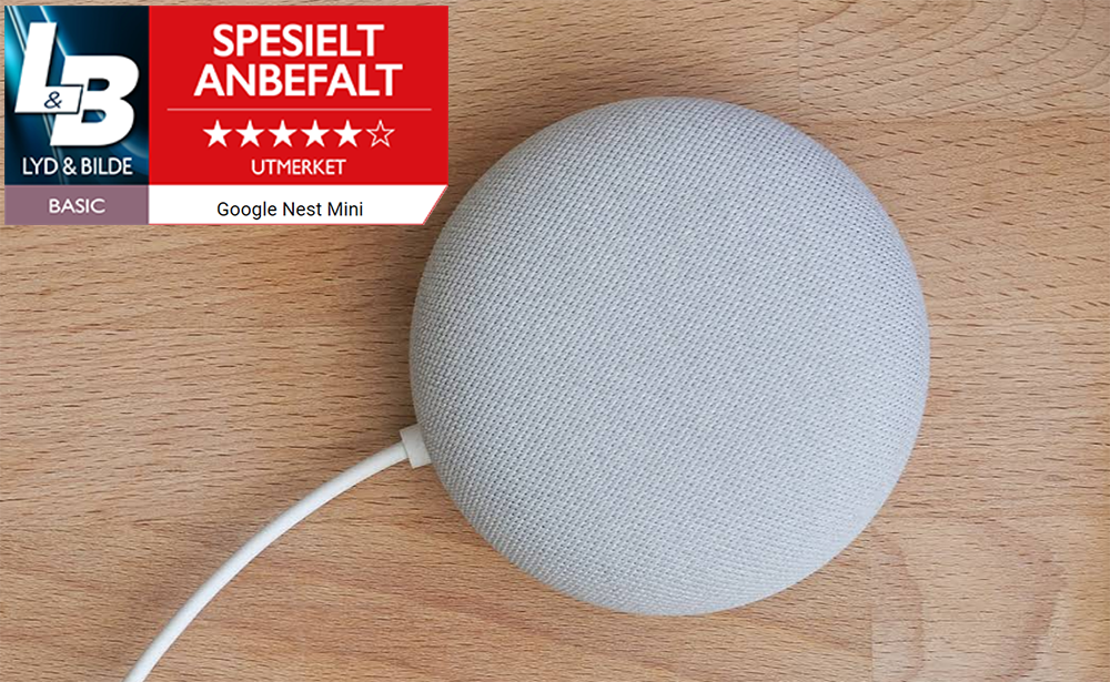 Nest mini anbefalt lyd og bilde Nest mini anbefalt lyd og bilde