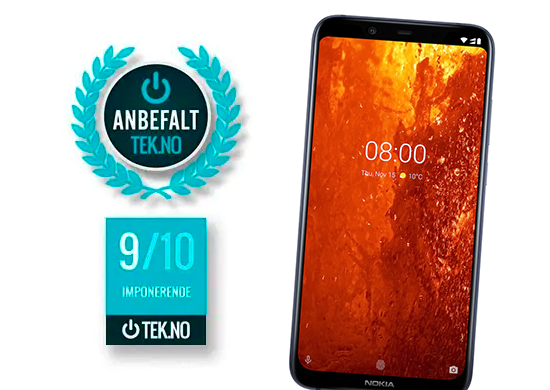 Nokia 8.1 - Spesielt anbefalt. Se den hos Elkjøp Nokia 8.1 - Spesielt anbefalt. Se den hos Elkjøp