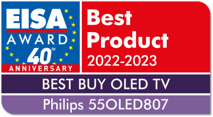 "Philips’ mid-tier OLED proposition, the 55OLED807, offers a performance and specification that feels far in excess of its affordable price point. Combining the latest, higher-brightness ‘EX’ panel with a new generation of the brand’s well-established and high-spec P5 processing engine" Les hele i linken under
