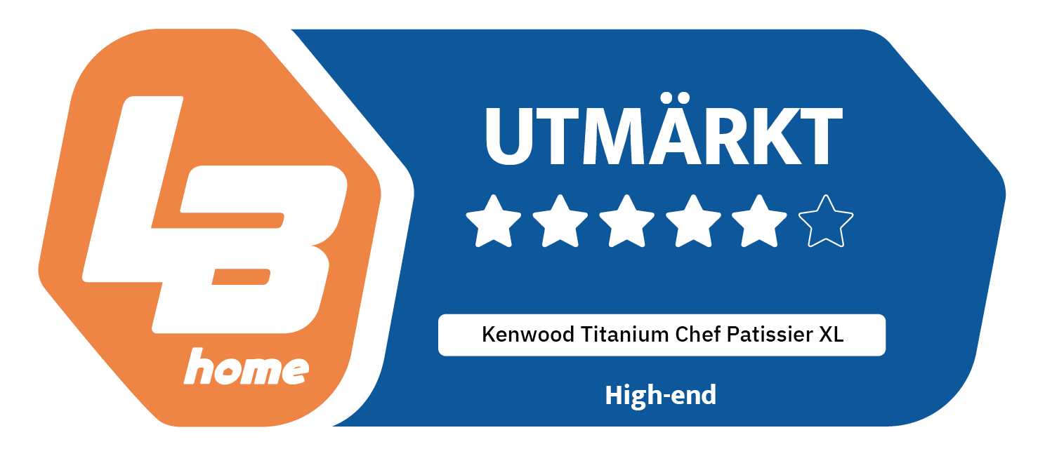 "Kenwood Titanium Chef Patissier XL är en värdig lillebror till den större Cooking Chef XL. Om man använder maskinen uteslutande för bakning finns det ingen anledning att lägga pengar på fler funktioner än de man får med Patissier. Det är först och främst en robust köksmaskin och i andra hand en smart produkt. Precis som det ska vara."- Ljud & Bild, 2023