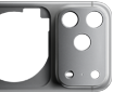 iPhone 17 Pro, taustapuoli, taottu yksirunkoinen alumiinirakenne