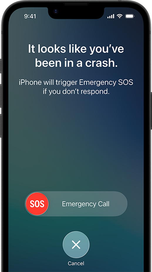 Funktionen Beskeder via satellit i brug