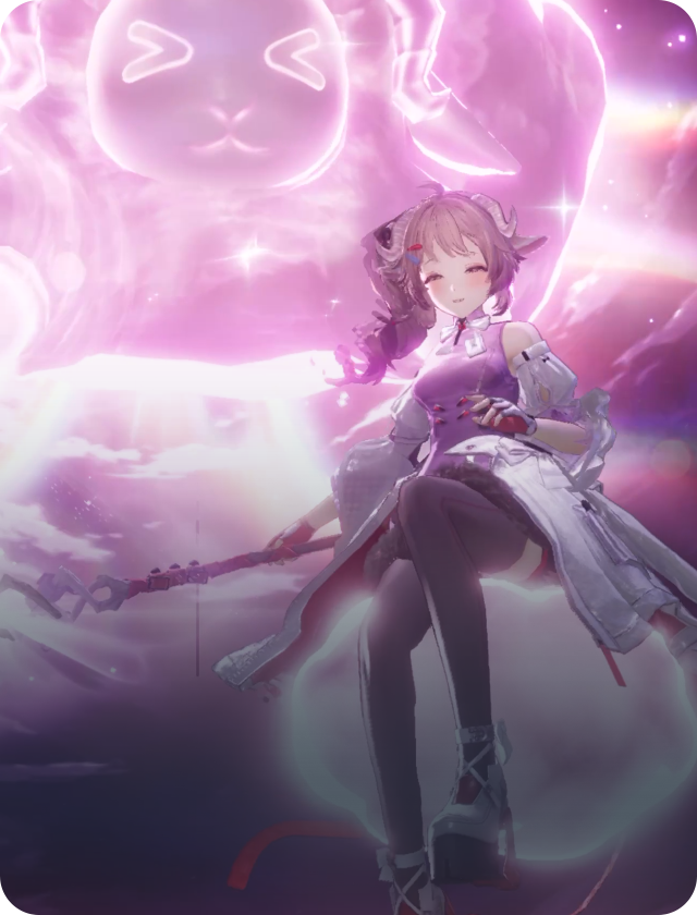 På skjermen vises dataspillet Control med avansert grafikk som drives av Apple M4-chipen. 